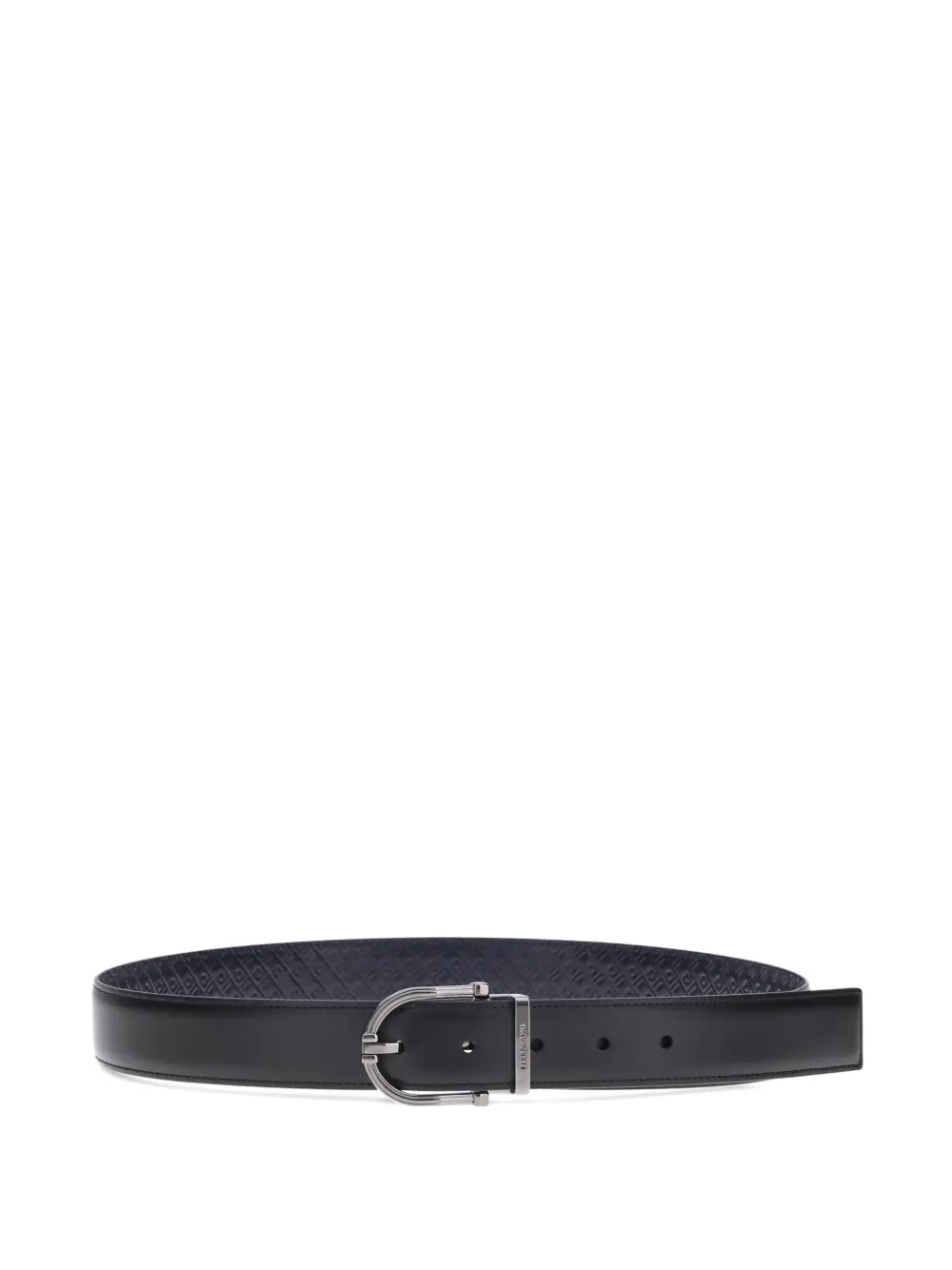 Gancini-buckle belt