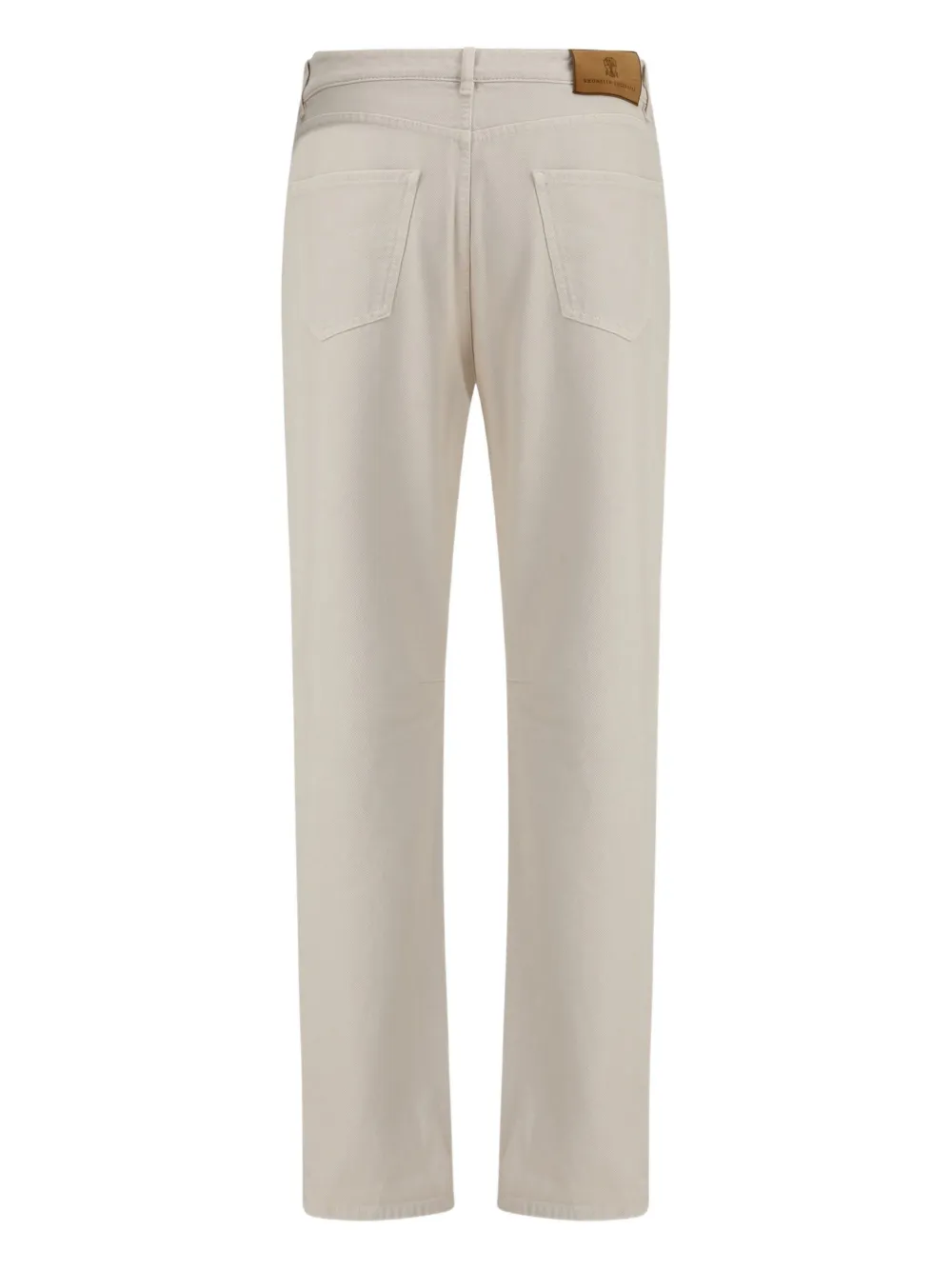 Brunello Cucinelli cotton jeans - Beige