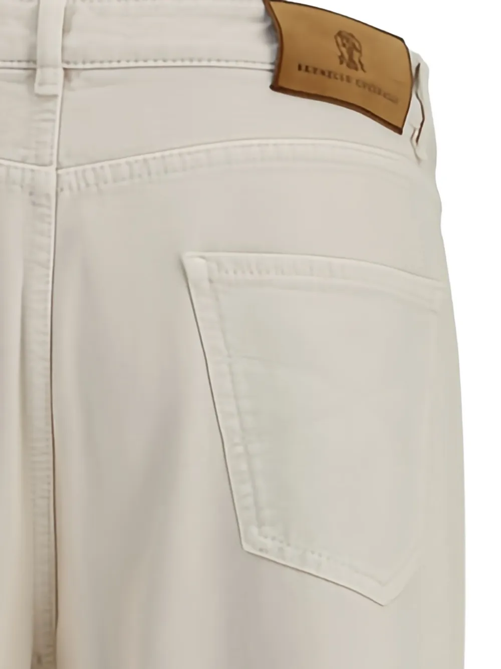 Brunello Cucinelli Katoenen jeans Beige
