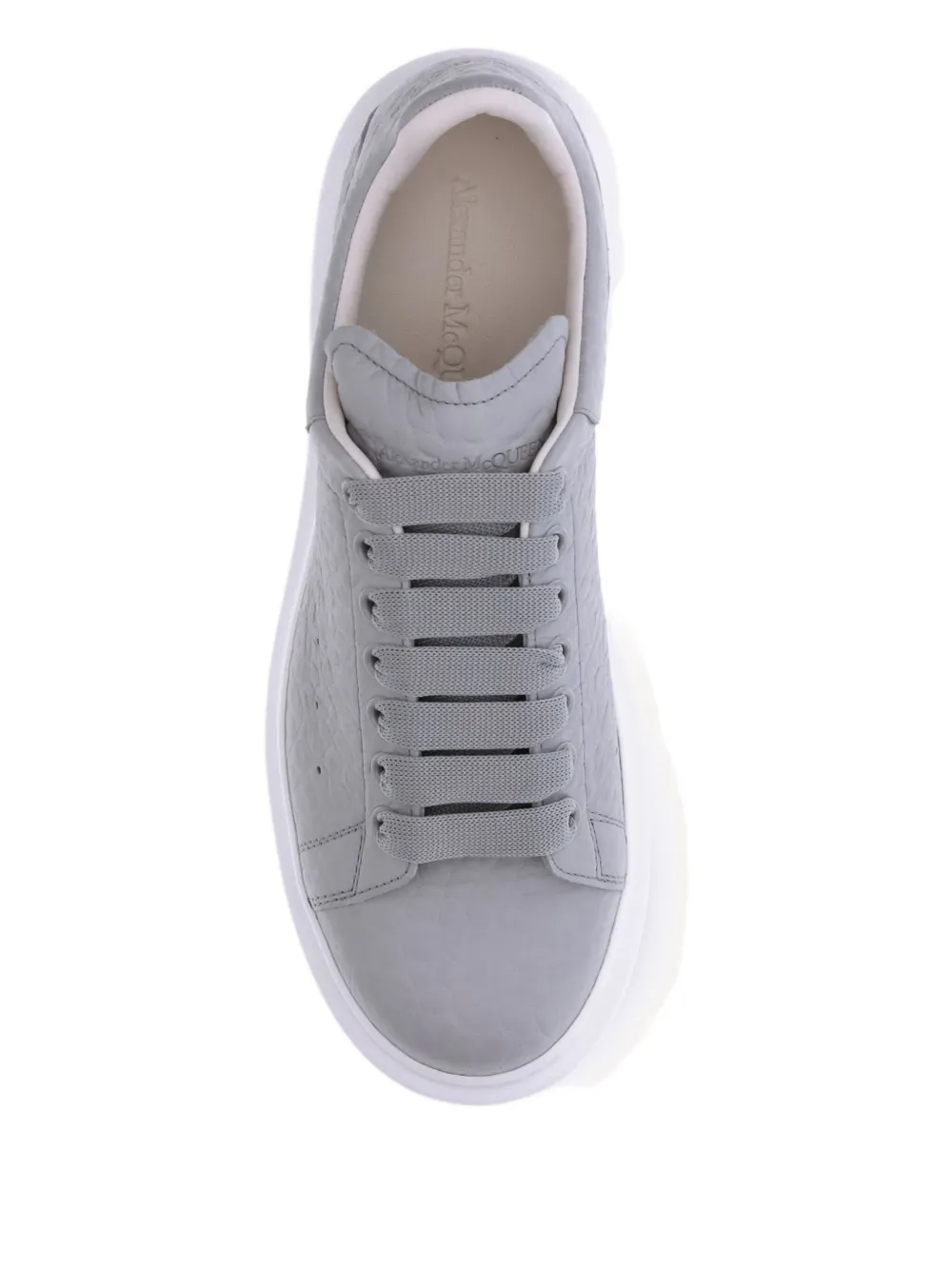 Alexander McQueen logo-print sneakers Grey