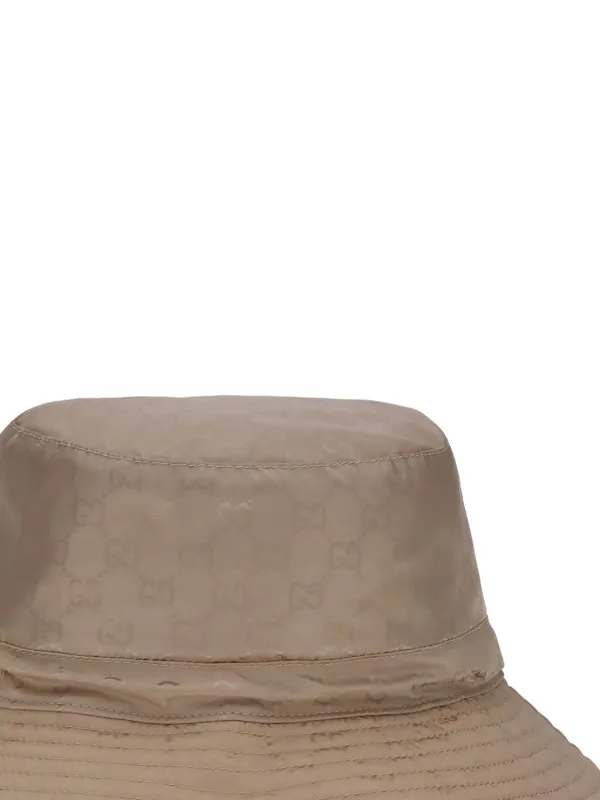 Gucci GG Monogram Bucket Hat | Brown | FARFETCH display picture 1