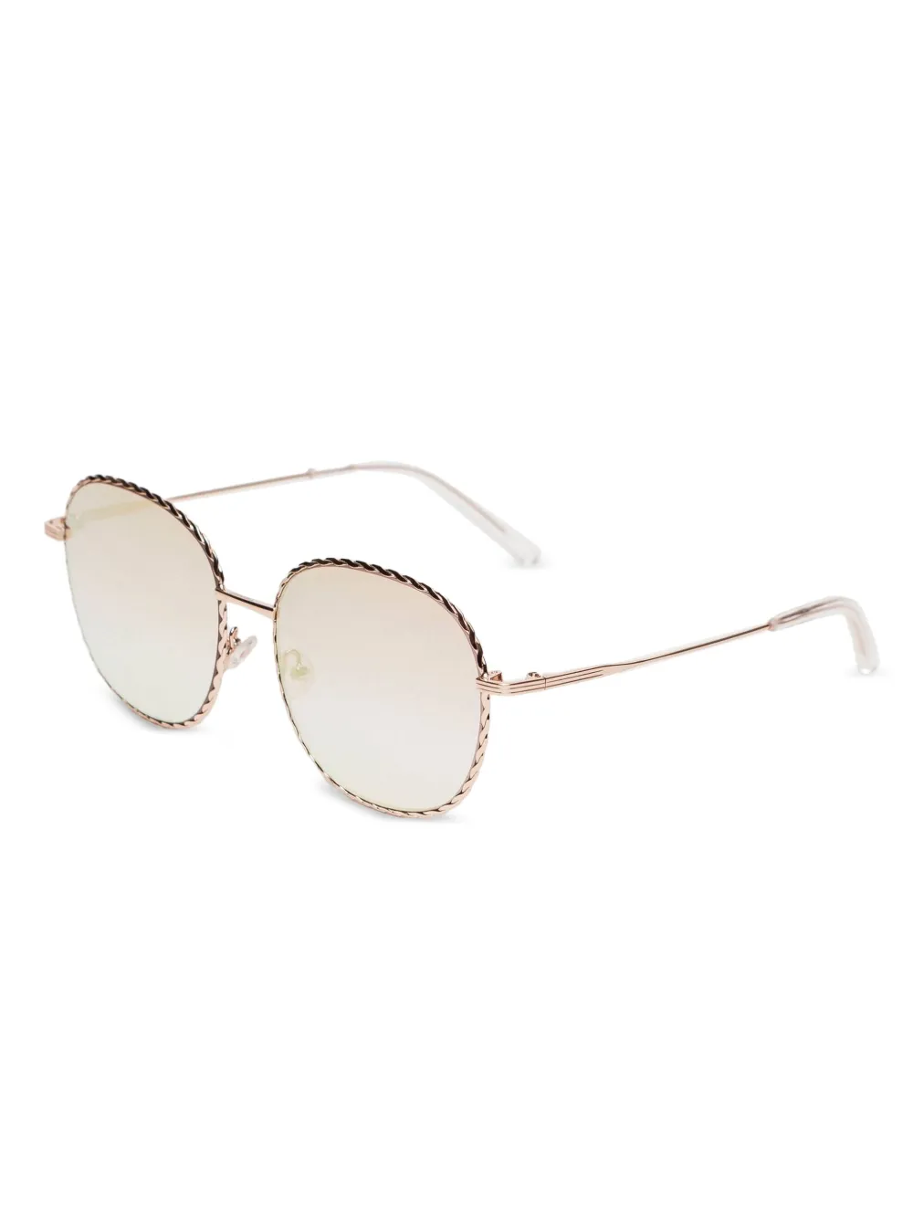 TWINSET round-frame sunglasses | Gold | Image 1