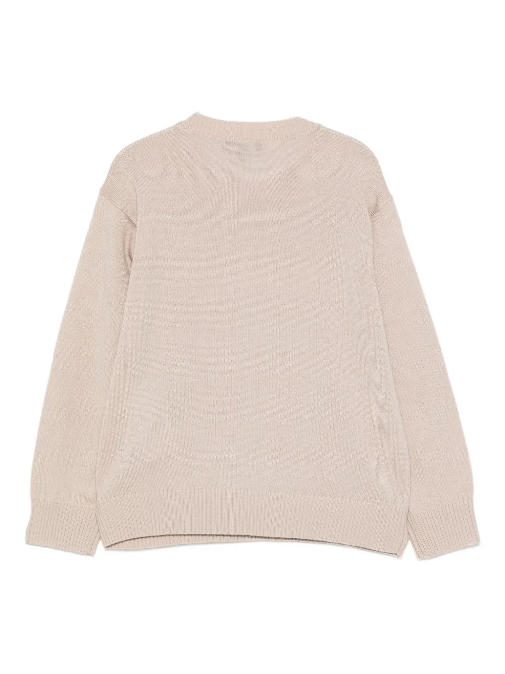 Emporio Armani Kids Wollen trui Beige
