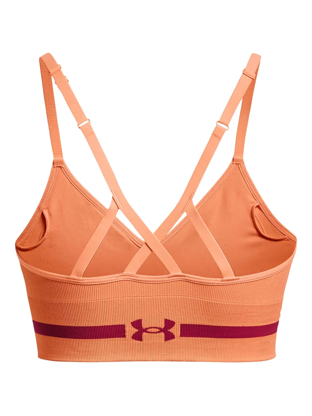 Under Armour Sport-bh met logoband Oranje
