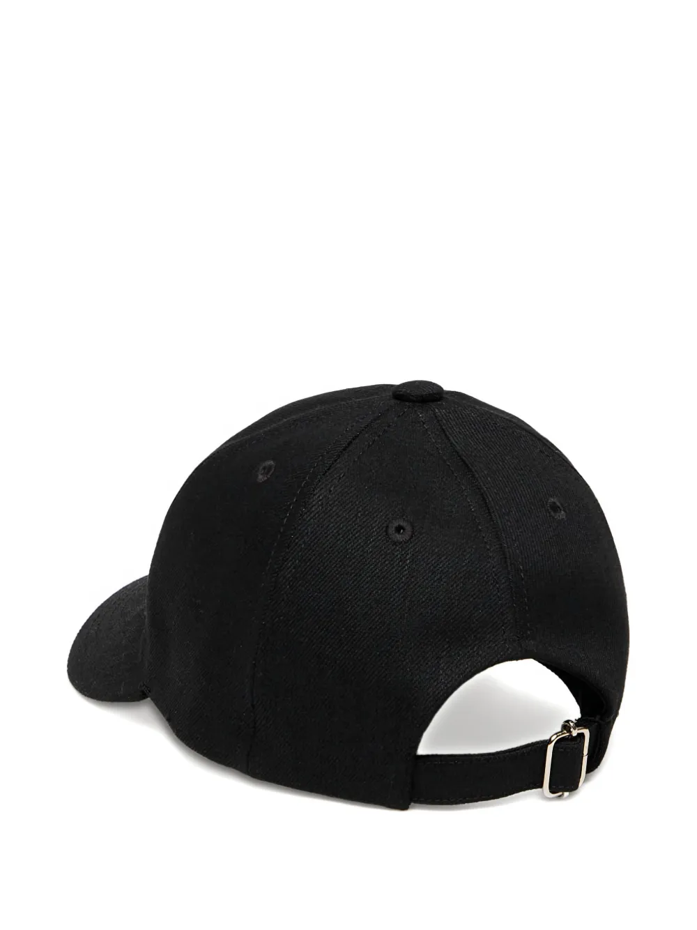 A.P.C. embroidered-logo baseball cap Zwart