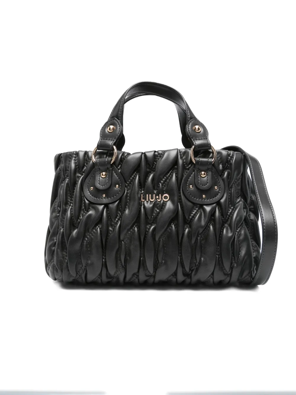 LIU JO quilted tote bag | Black | Image 1