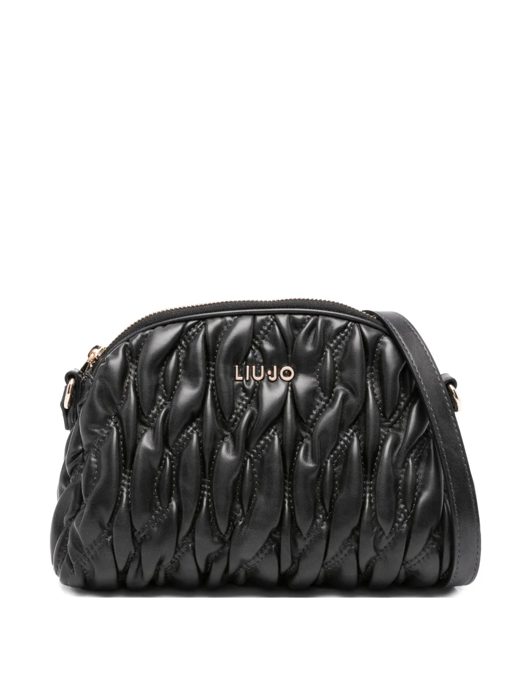 LIU JO quilted cross body bag - ブラック LIU JO quilted cross body bag - ブラック