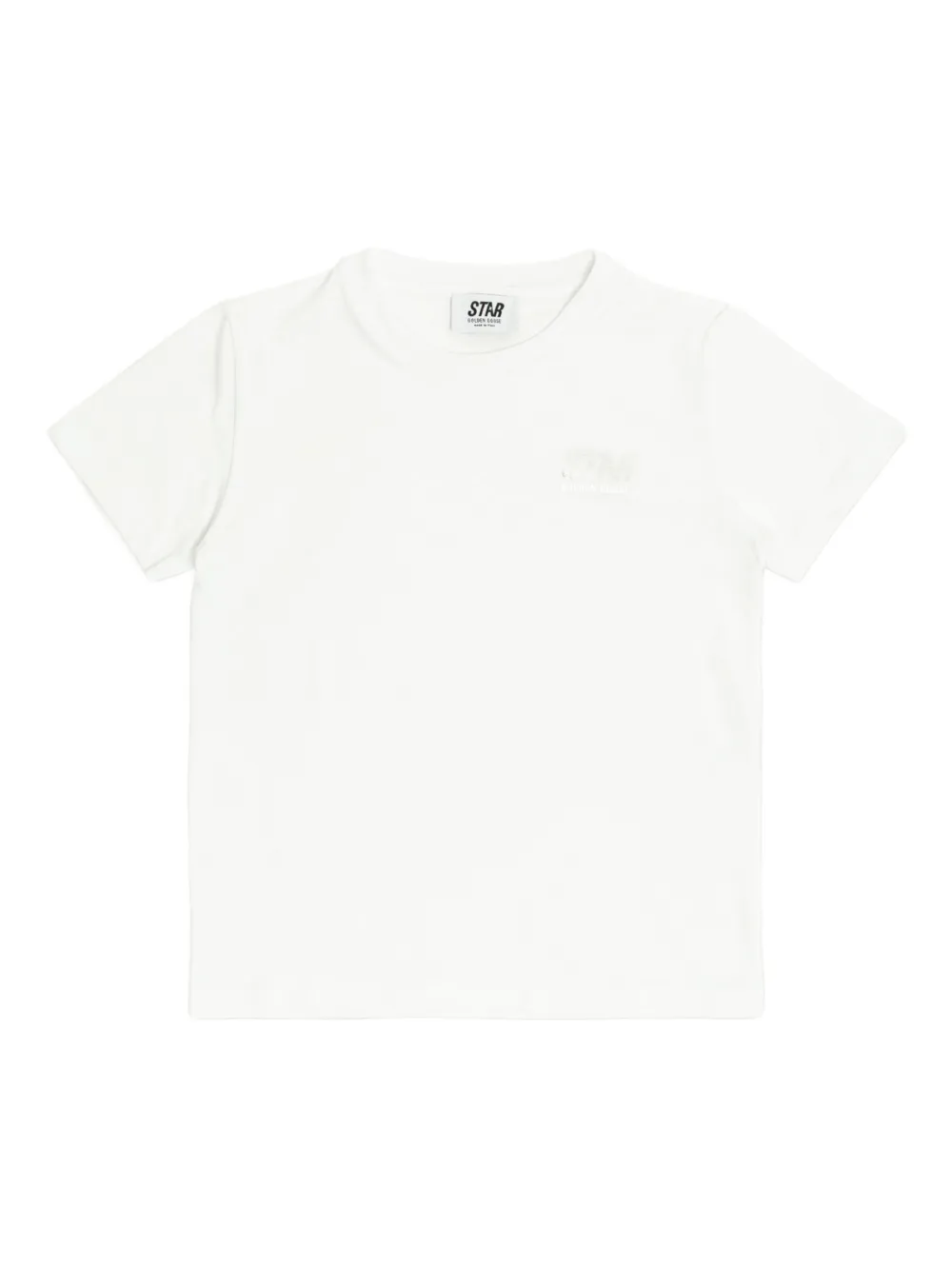 Golden Goose Kids logo-print cotton T-shirt | White | Image 1