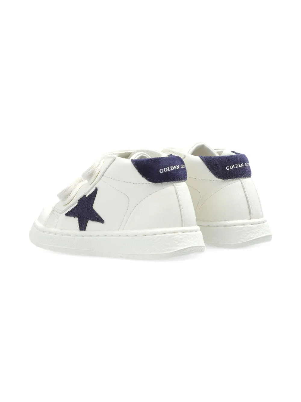 Golden Goose Kids June star-embellished sneakers White