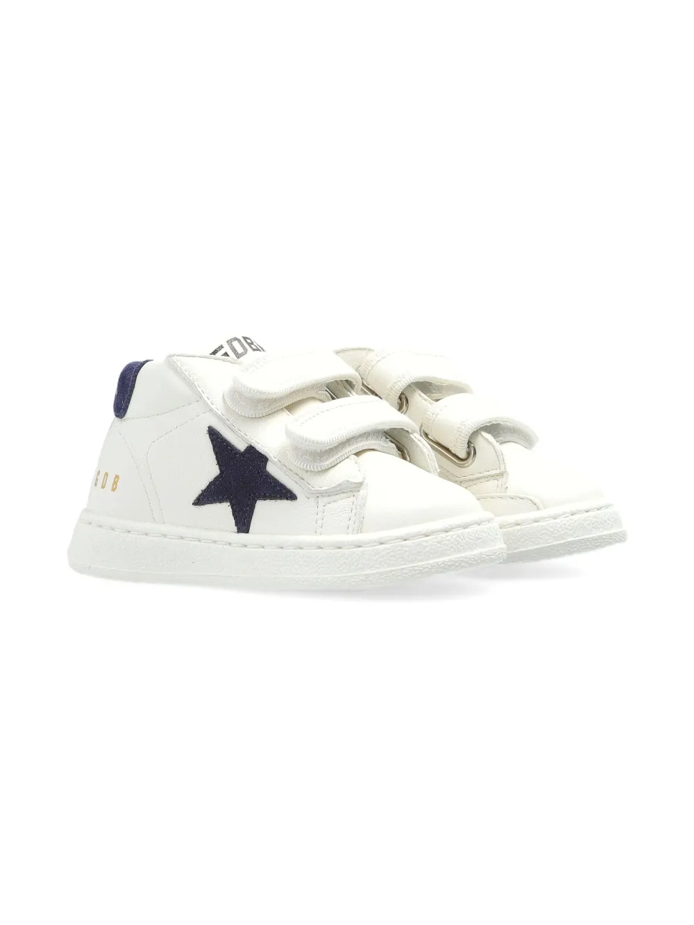 Golden Goose Kids June star-embellished sneakers | White | Image 1