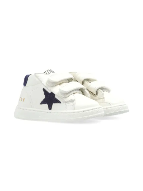 Golden Goose Kids سنيكر 'جون' مزين بنجوم