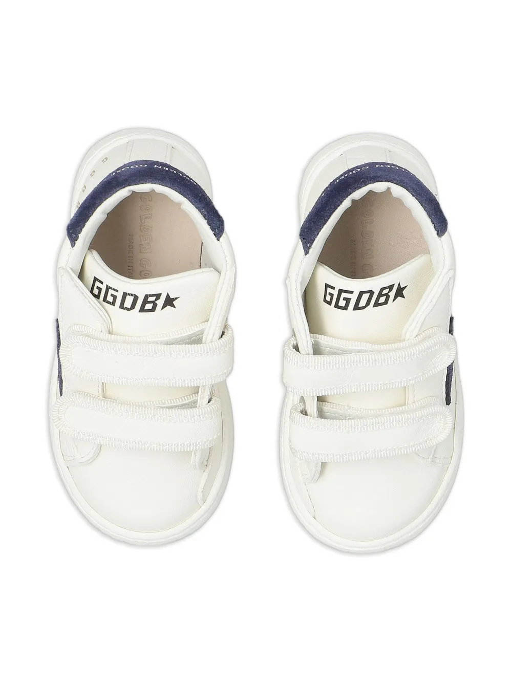 Golden Goose Kids June star-embellished sneakers White