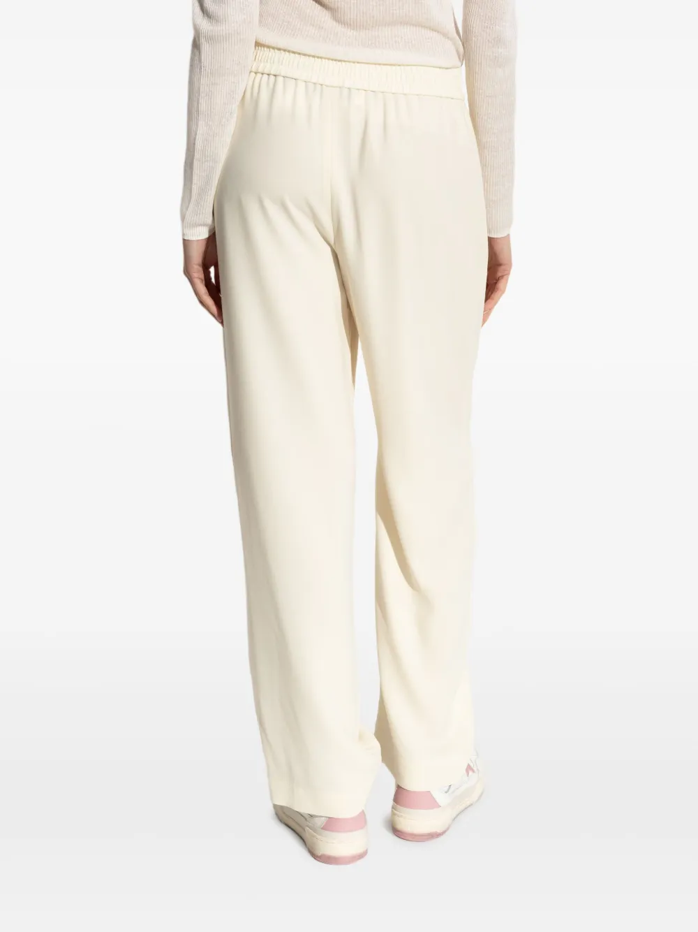 Theory Broek met elastische taille Wit