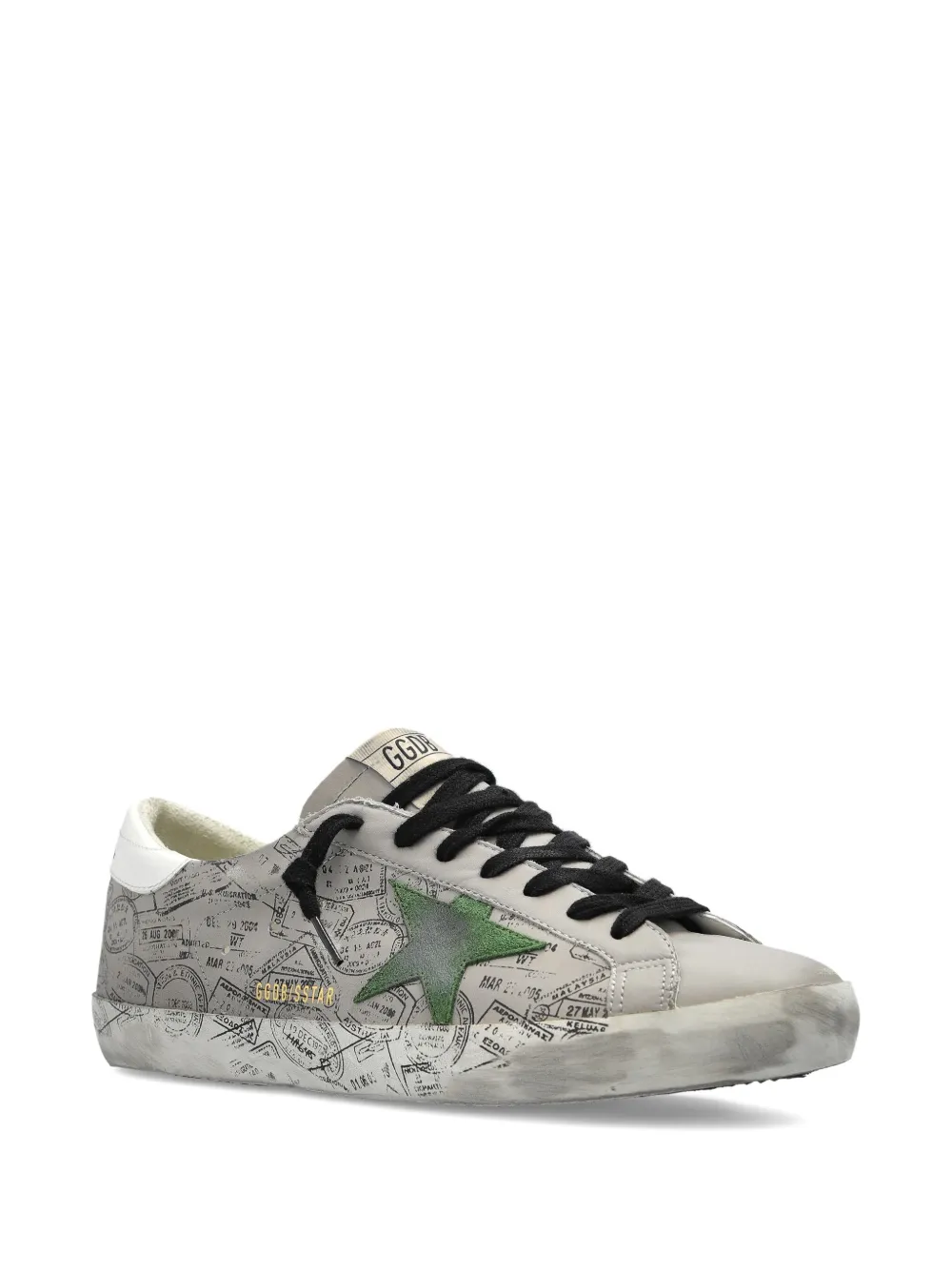 Golden Goose Super-Star stamp-print sneakers | Low-Tops | Image 2