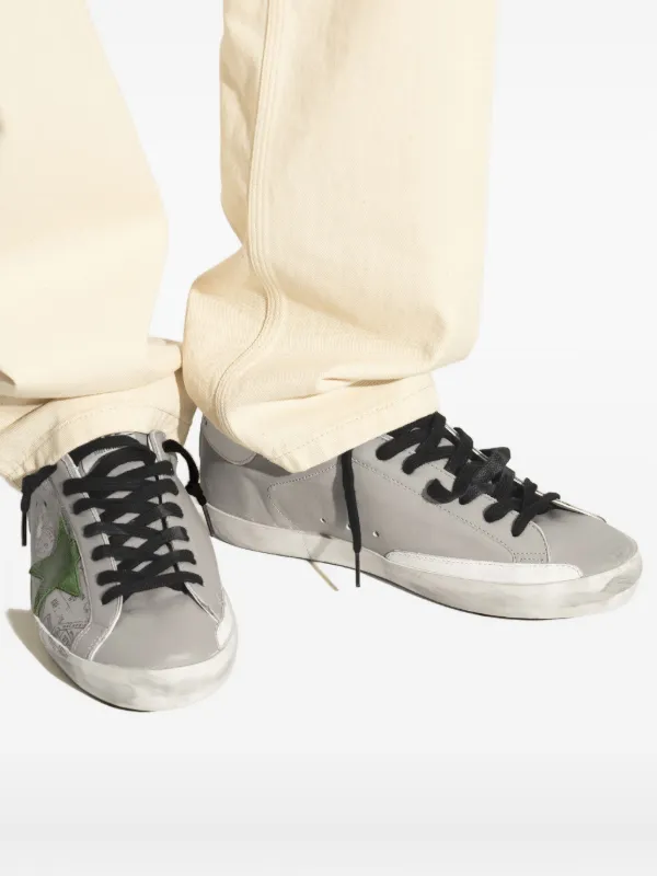 ★関税込み★ Golden  Super-Star Sneakers Men's Super-Star LTD CNY in white leather with lettering on