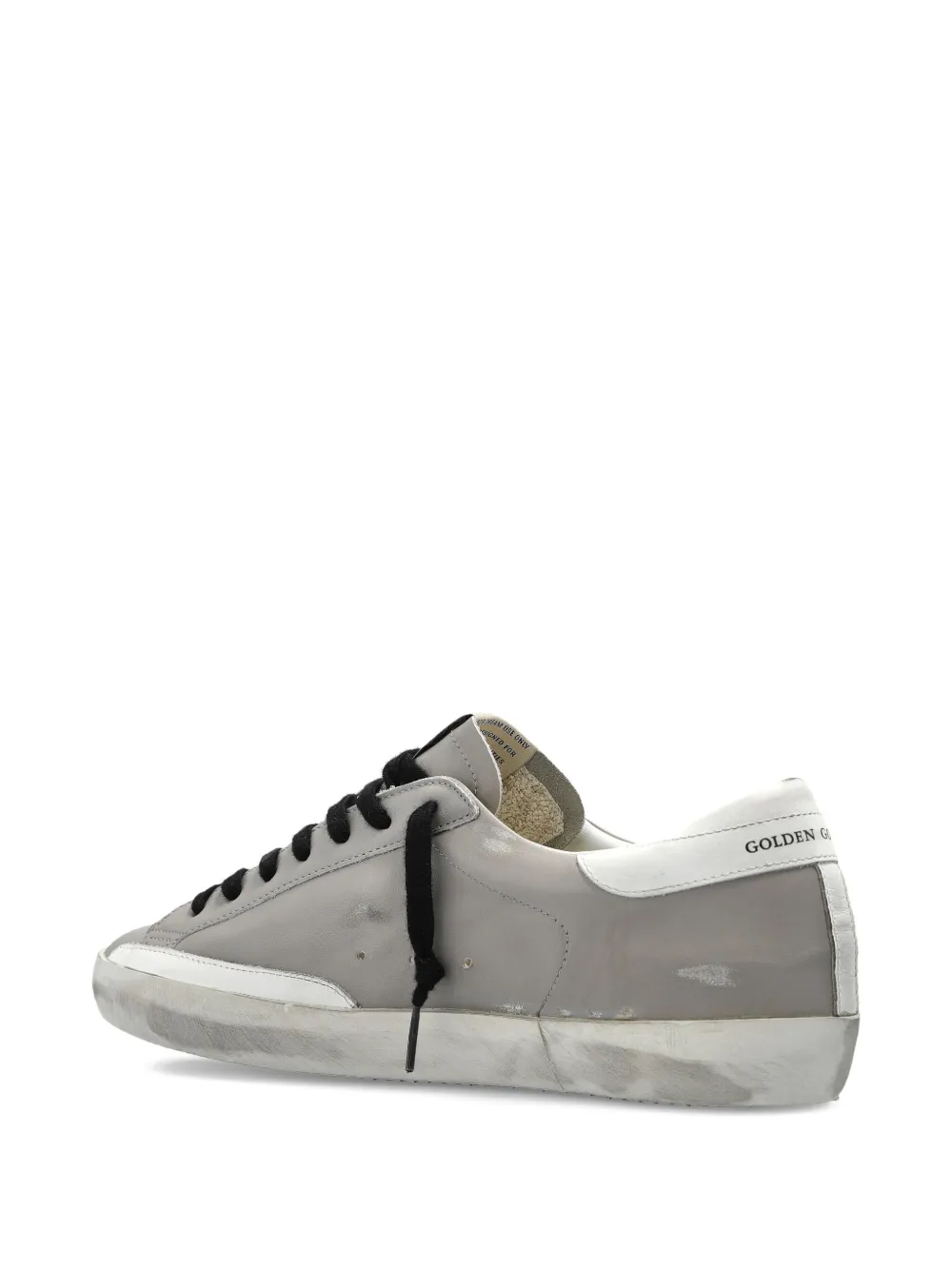 Golden Goose Super-Star stamp-print sneakers Grey