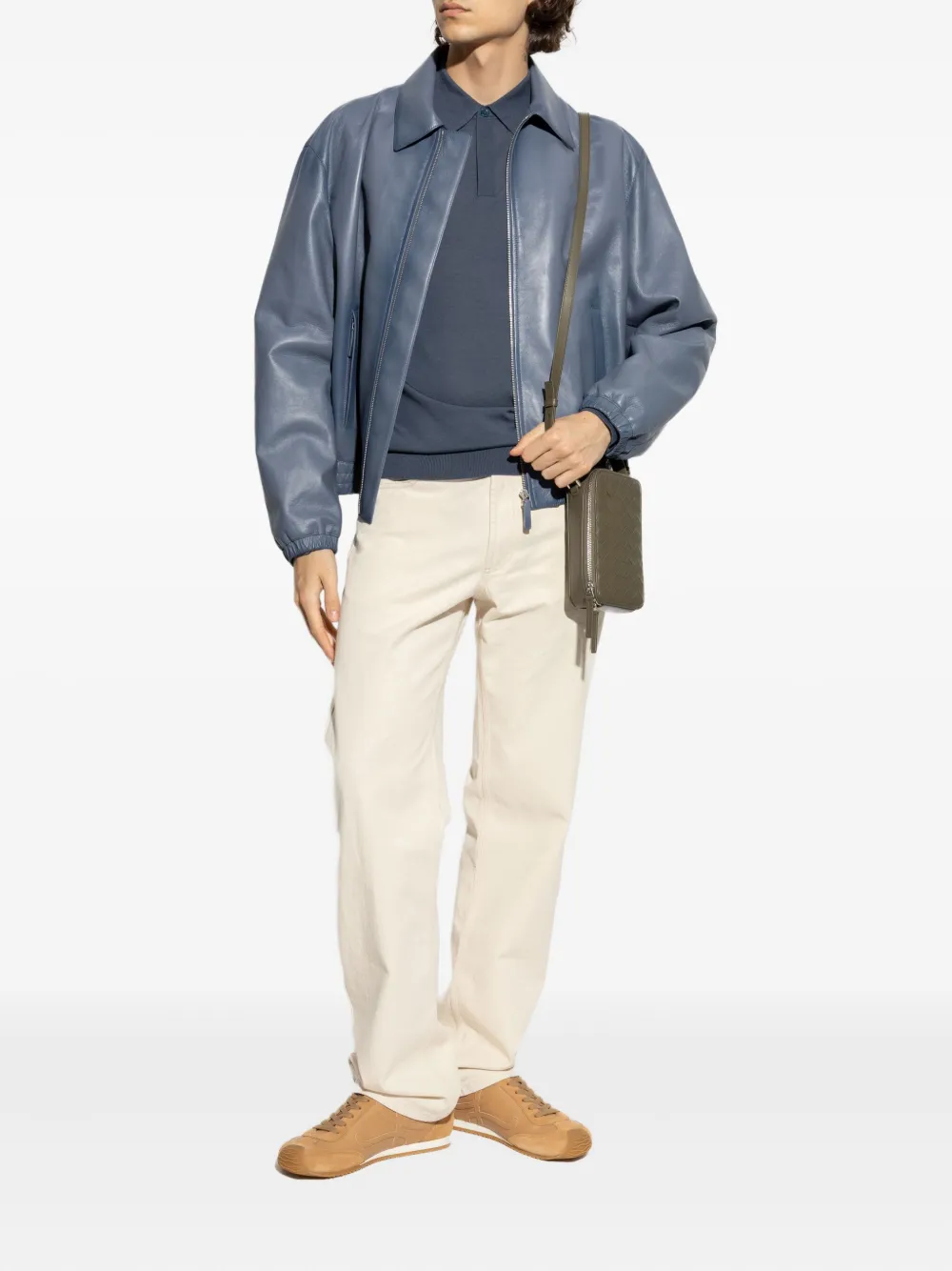 Paul Smith Poloshirt van merinowol Blauw