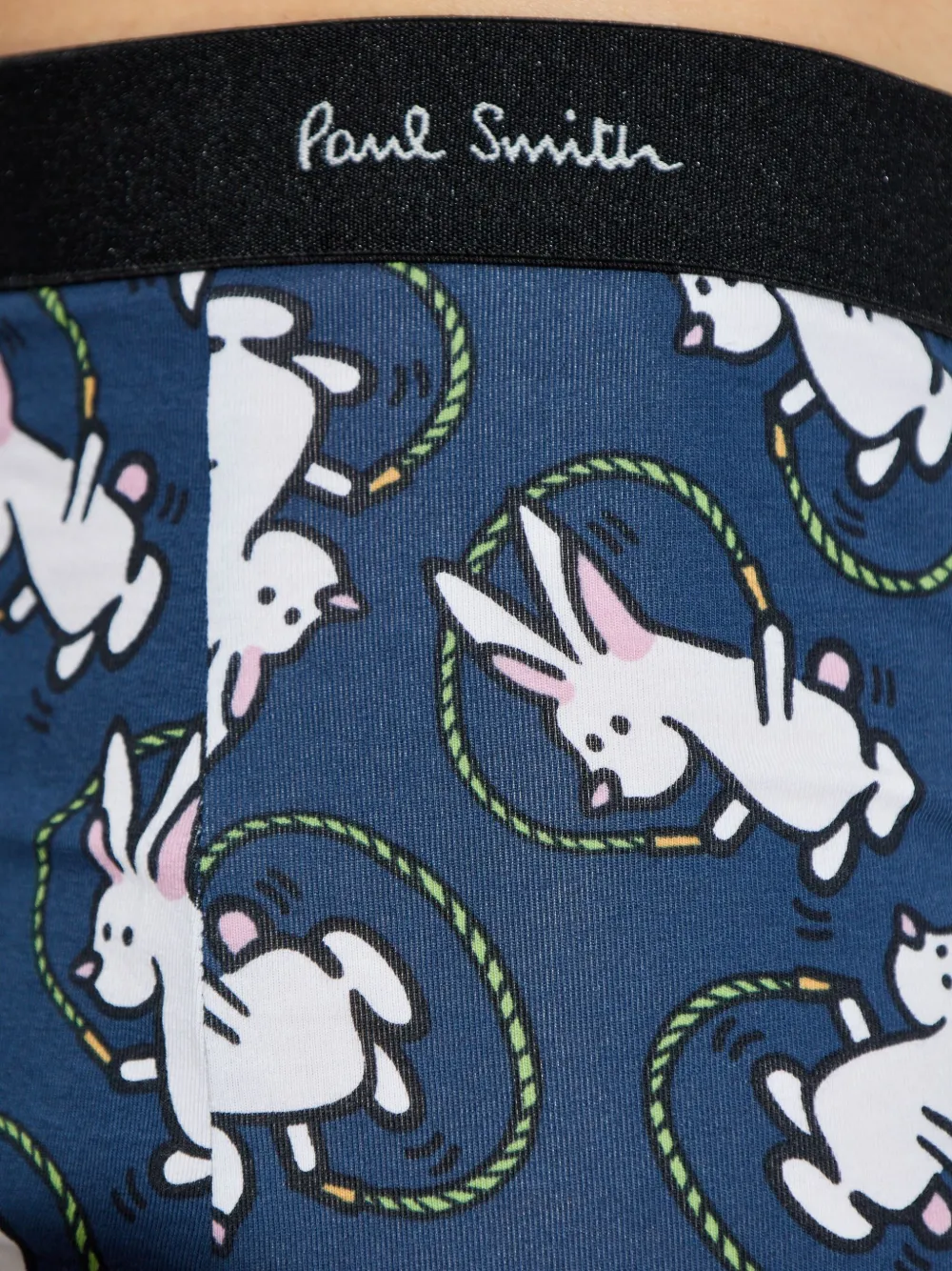 Paul Smith Boxershorts met konijnprint Blauw