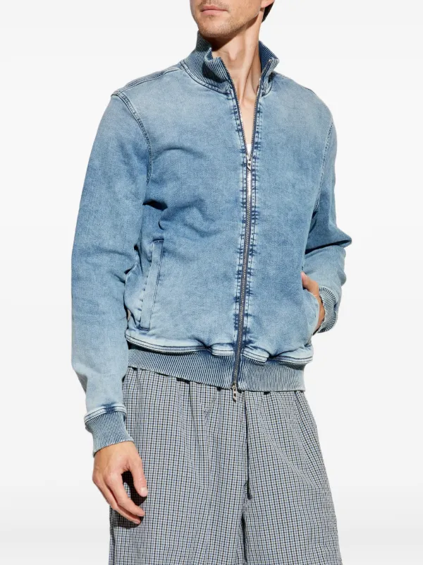 Diesel ジップアップ デニムジャケット | ブルー | FARFETCH JP