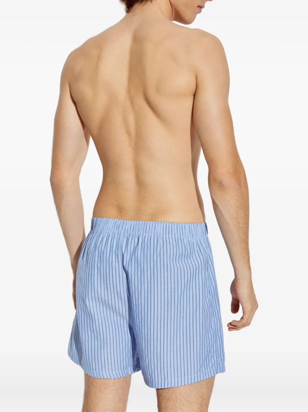 Paul Smith Gestreepte boxershorts Blauw
