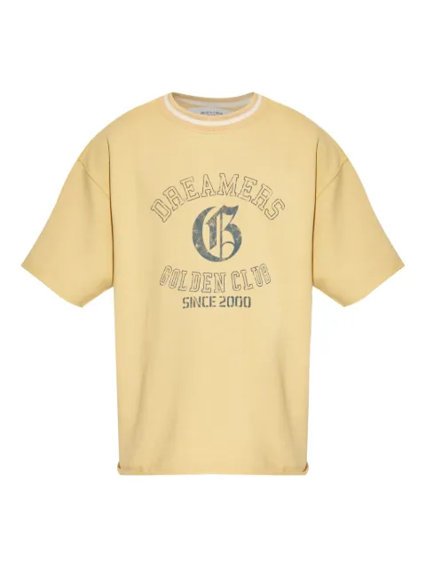 Golden Goose سويت شيرت بأكمام قصيرة وطبعة جرافيك