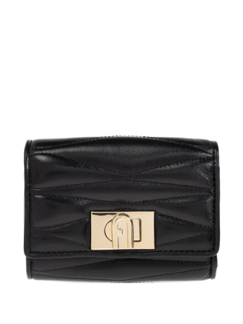 Furla quilted clasp wallet