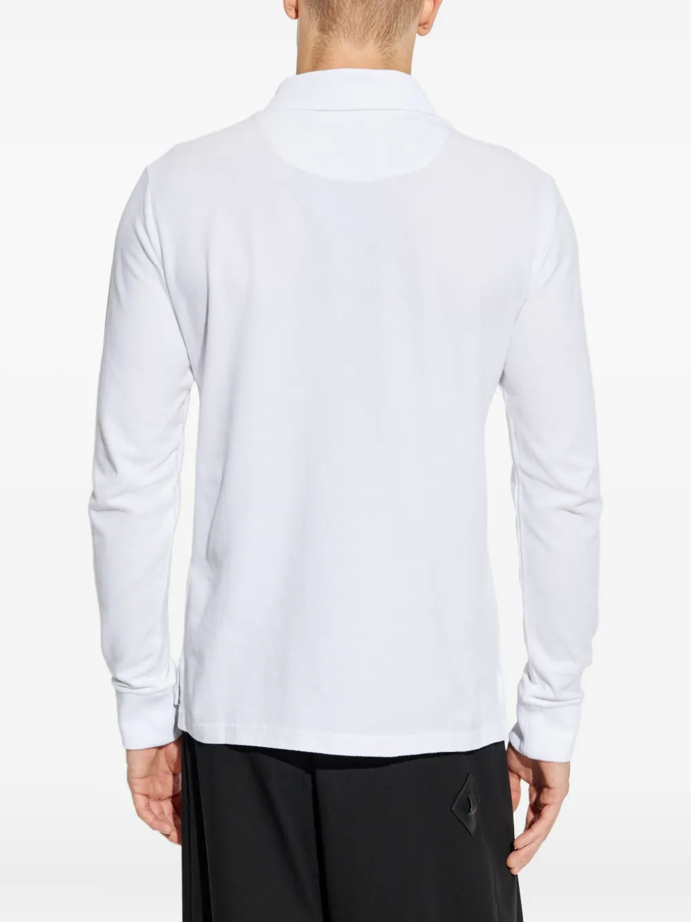 ETRO long-sleeve polo shirt Wit