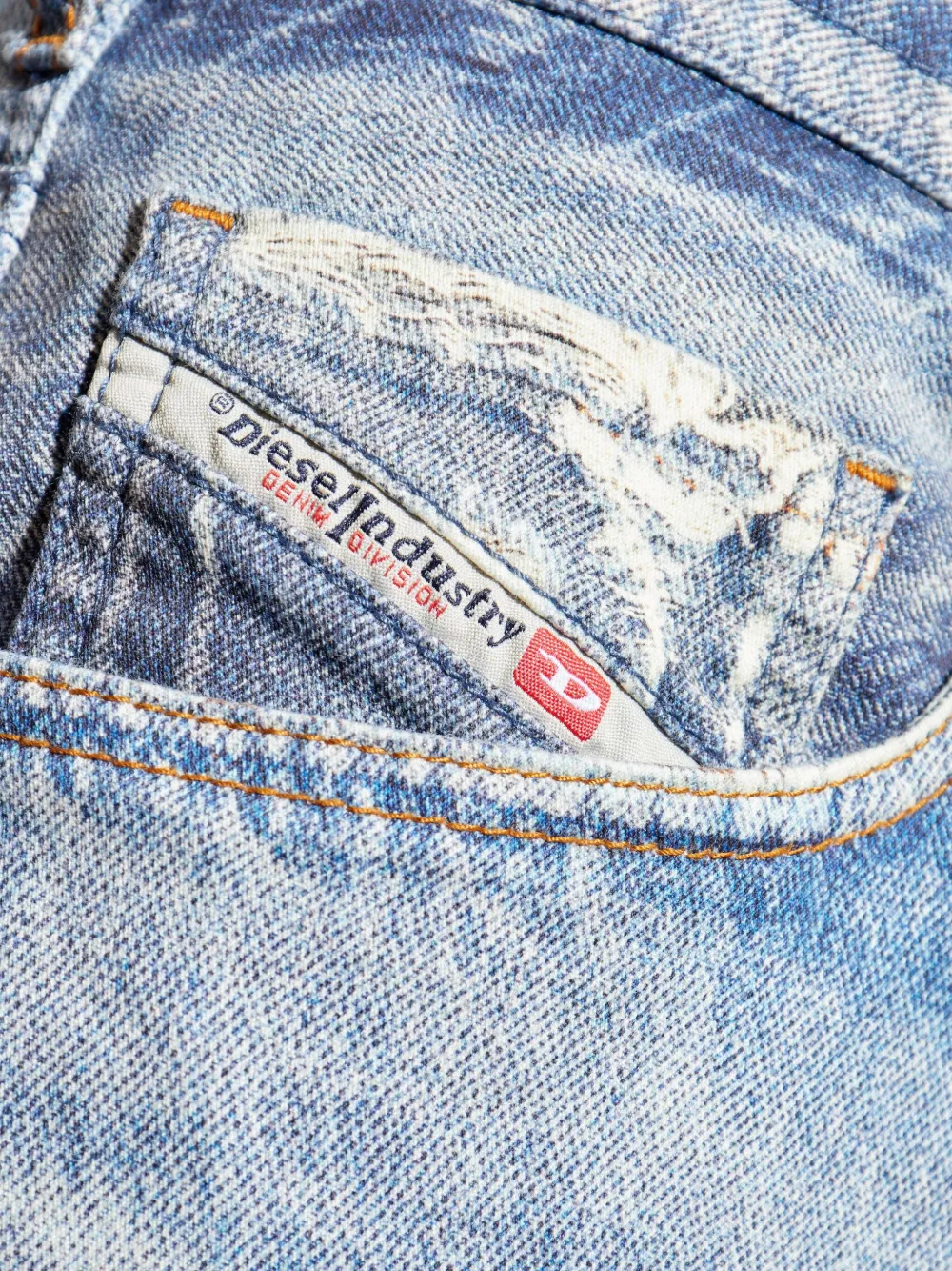 Diesel D-Krooley jeans Blauw