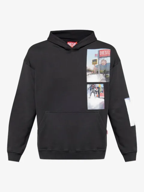 Diesel S-Boxt-Hood-T6 photographic-print hooded sweatshirt
