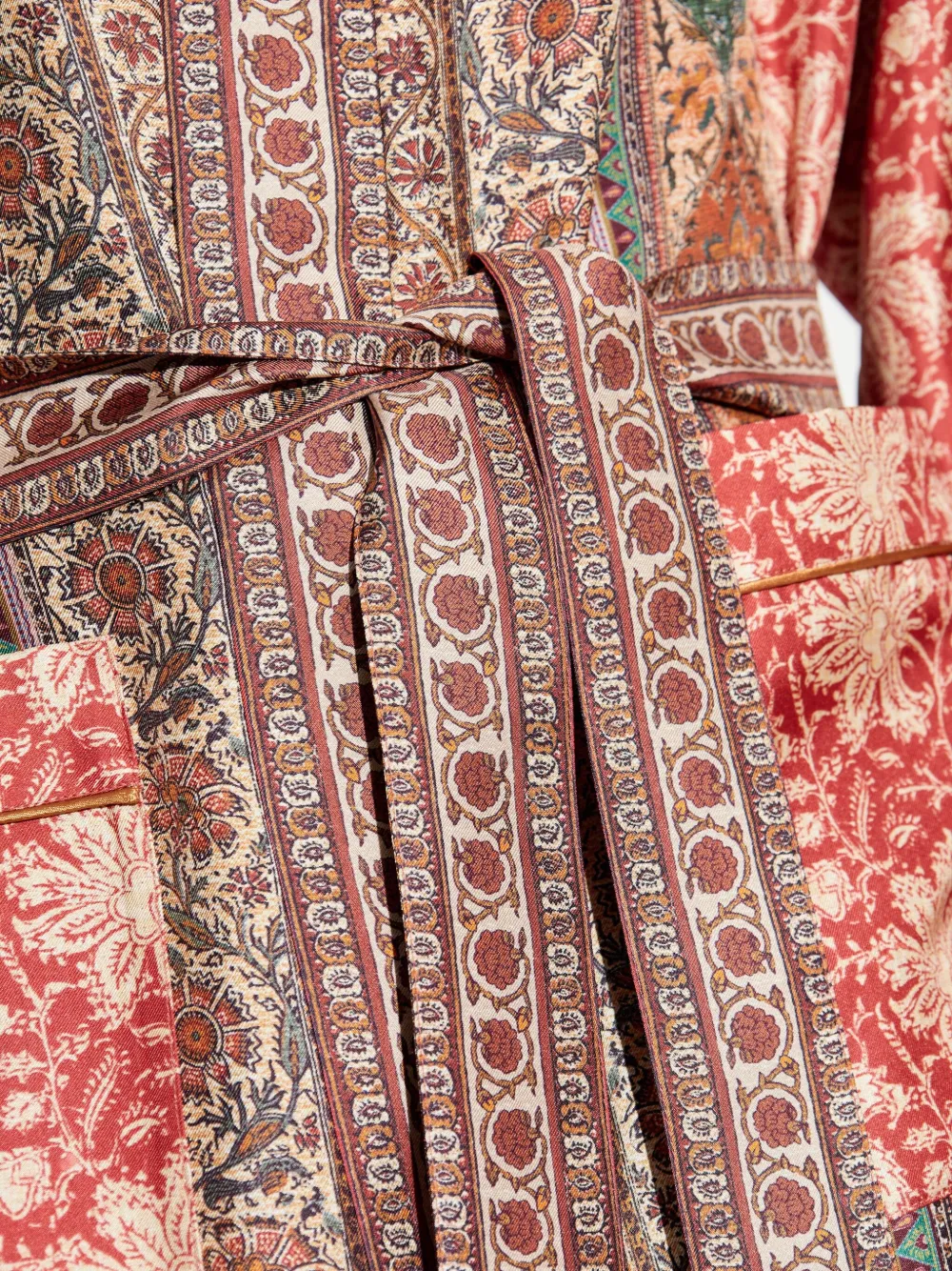 ETRO paisley-print coat Roze