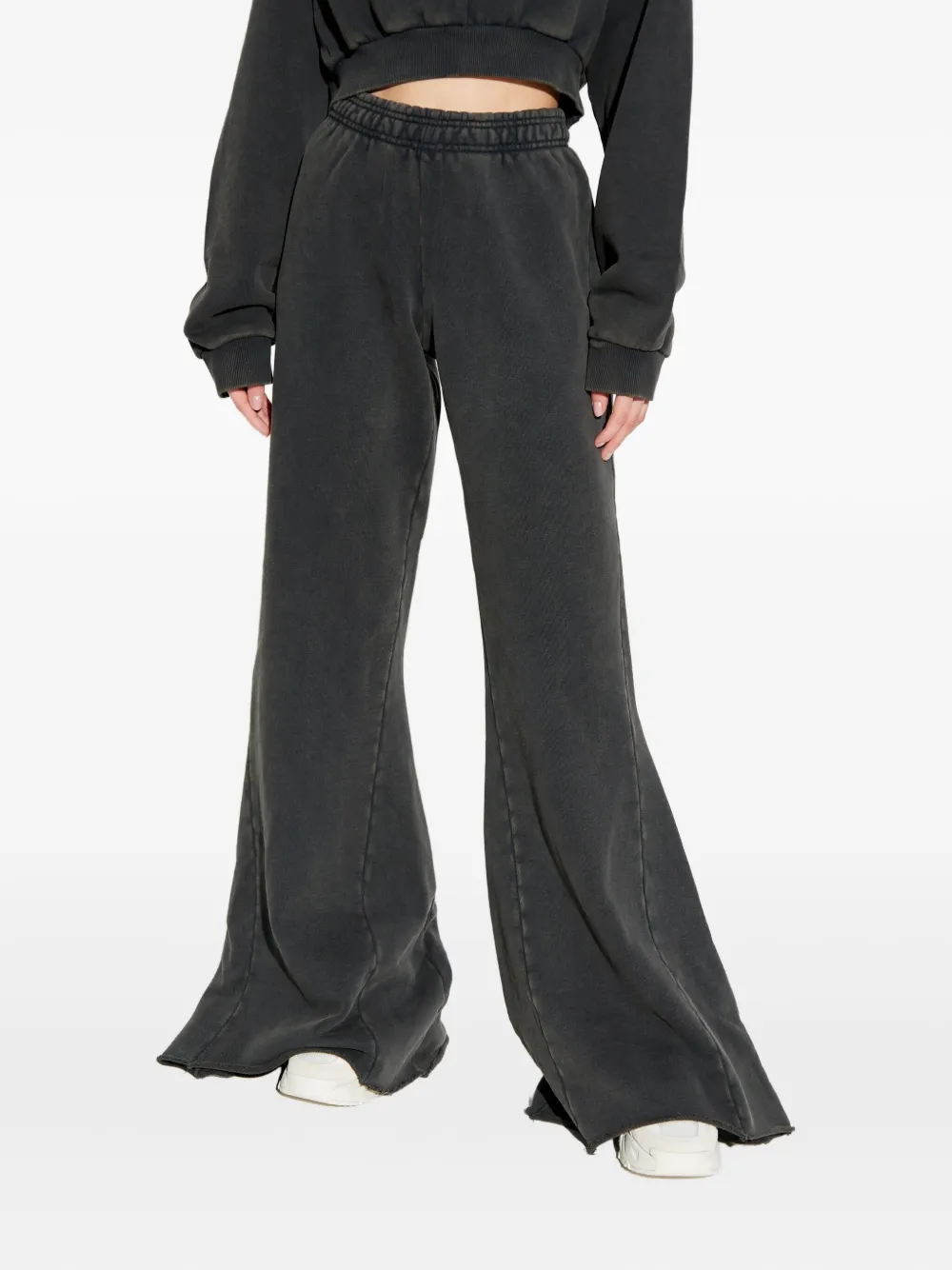 ENTIRE STUDIOS elasticated-waist track pants Zwart