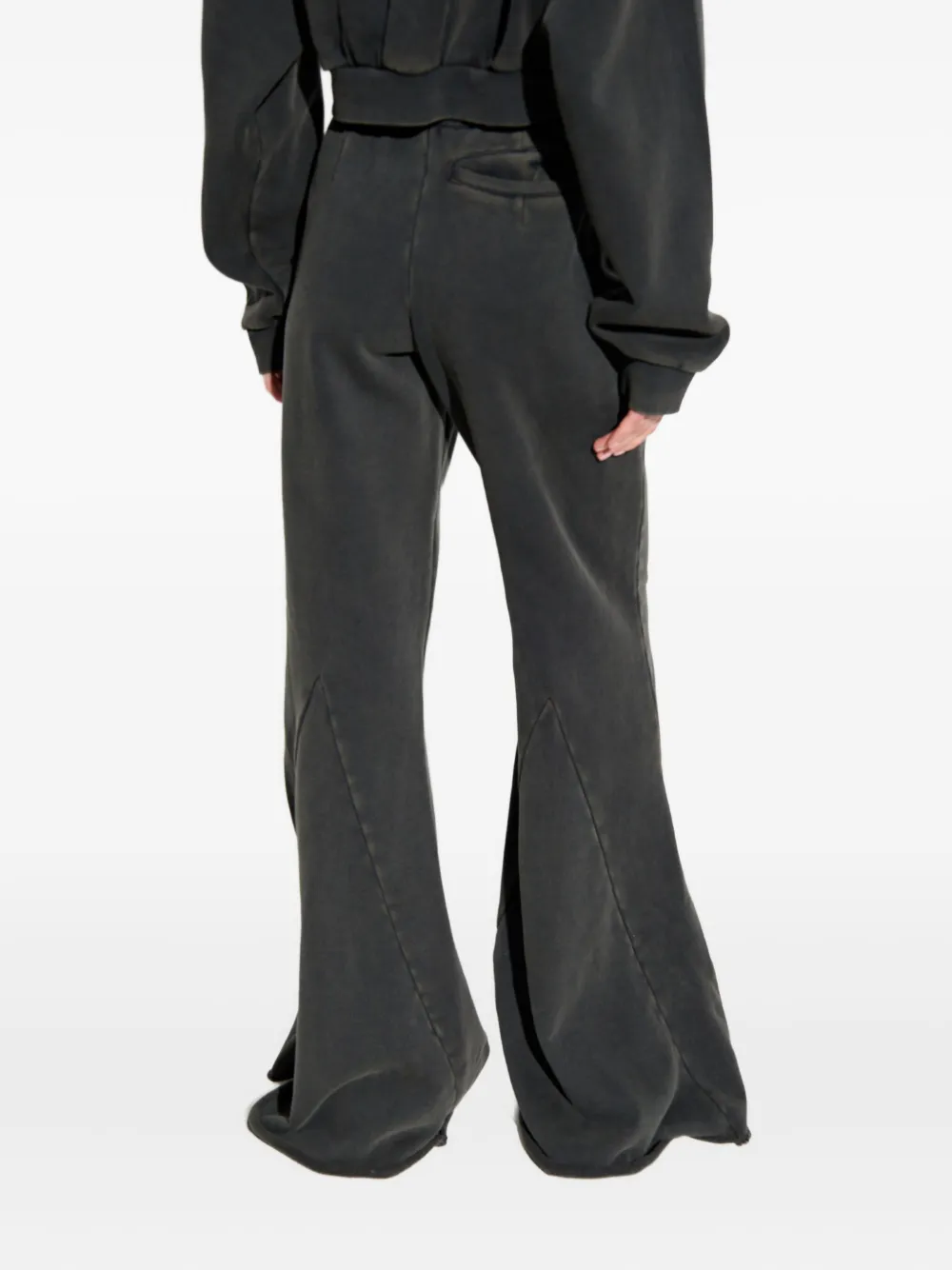 ENTIRE STUDIOS elasticated-waist track pants Zwart