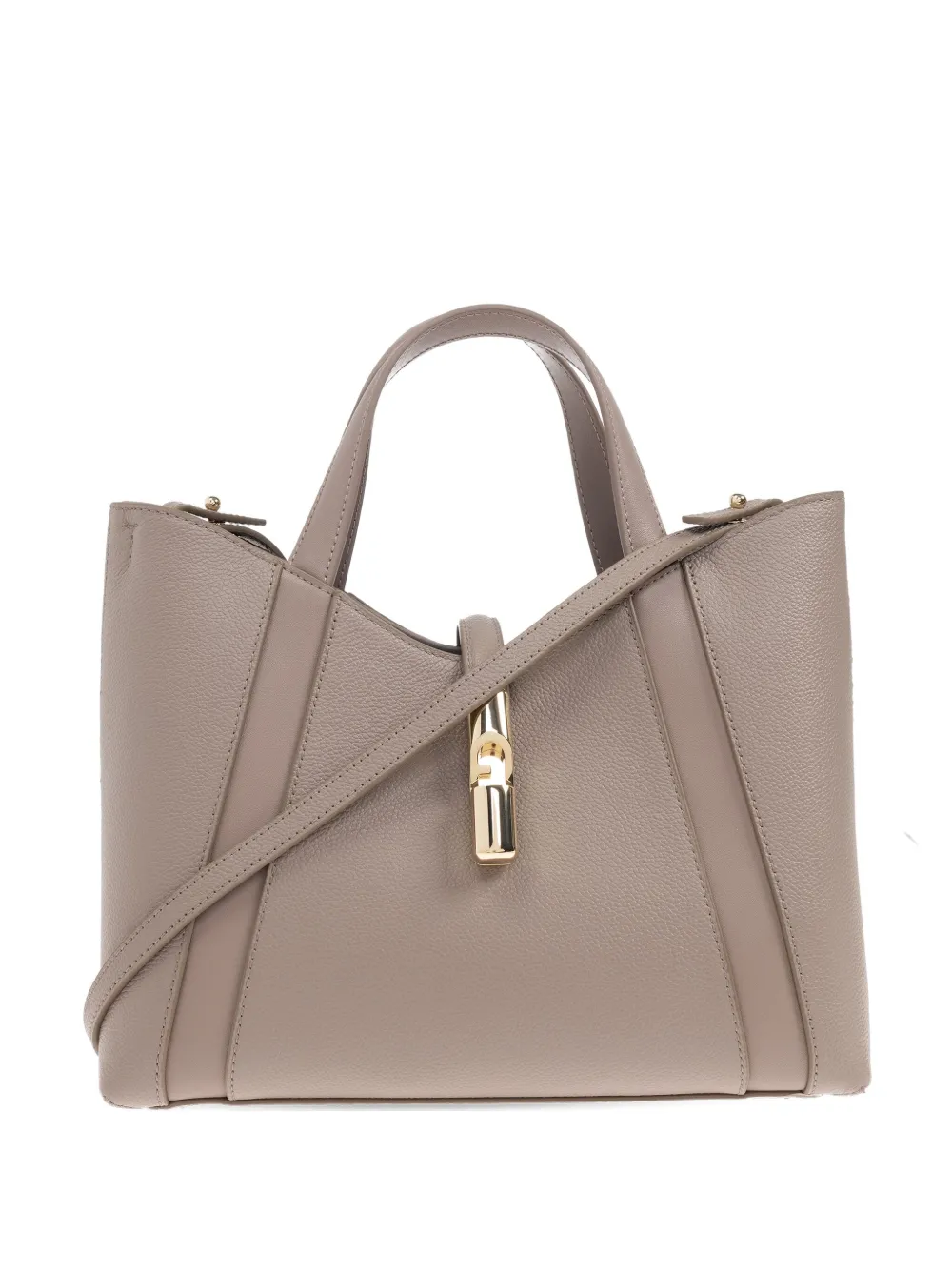 Furla Goccia kleine shopper Grijs