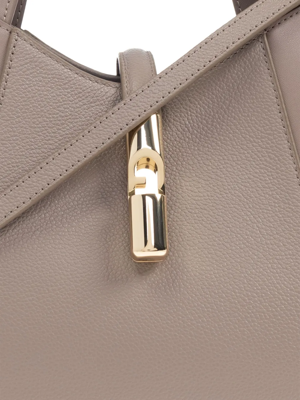 Furla Goccia kleine shopper Grijs