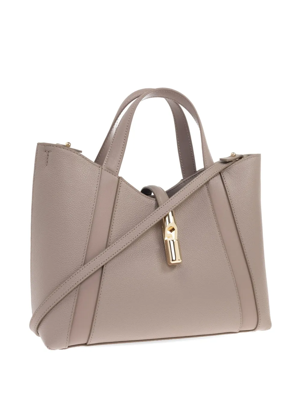 Furla Goccia kleine shopper Grijs
