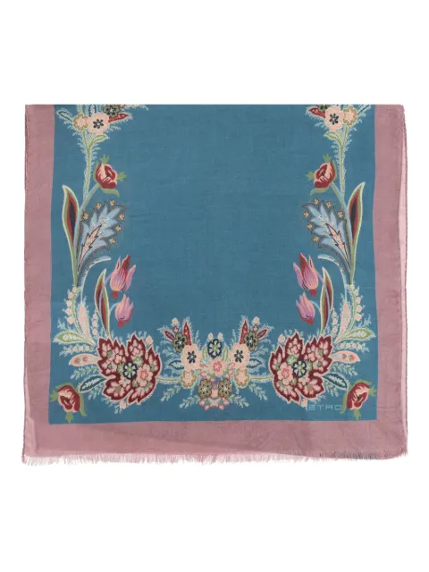 ETRO floral-print scarf