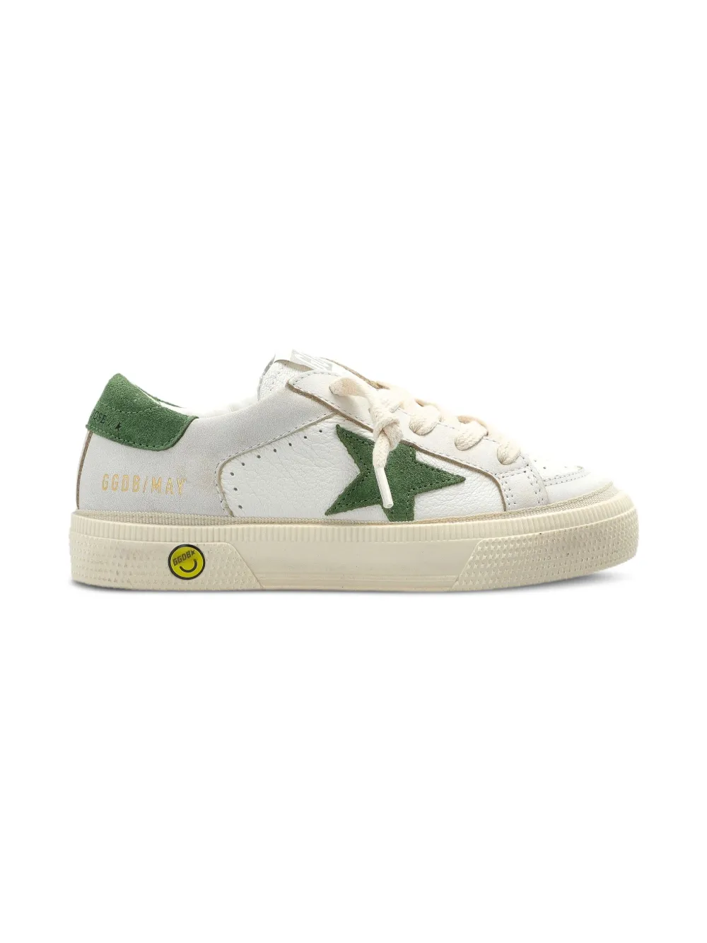 Golden Goose Kids May star-detail leather sneakers | Teen Boy Shoes | Image 2