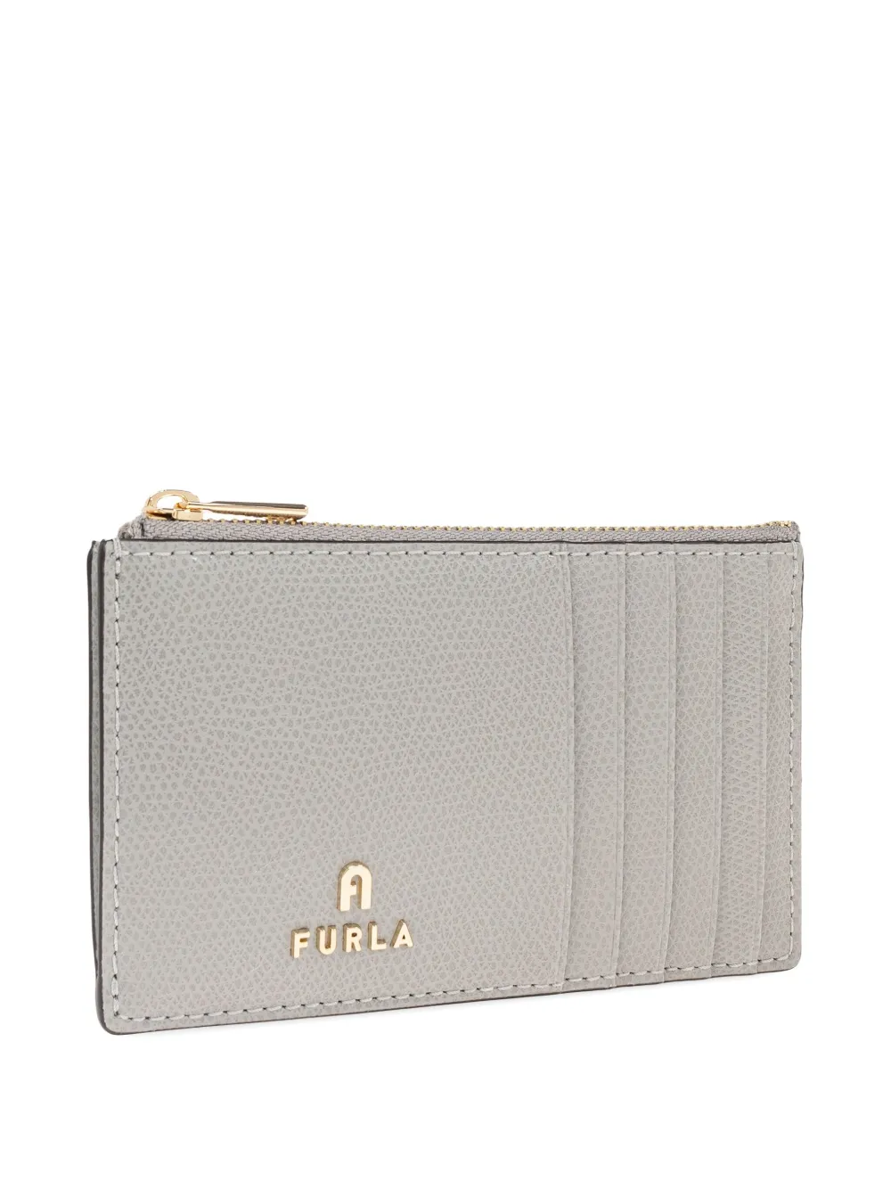 Furla Pasjeshouder met rits Grijs