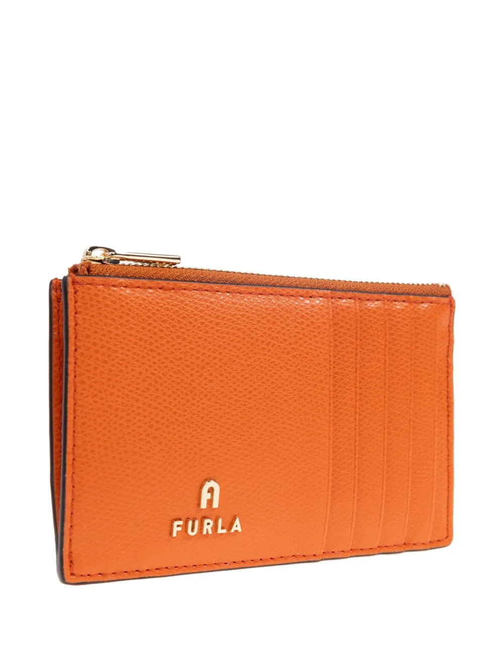 Furla Camelia pasjeshouder met rits Oranje