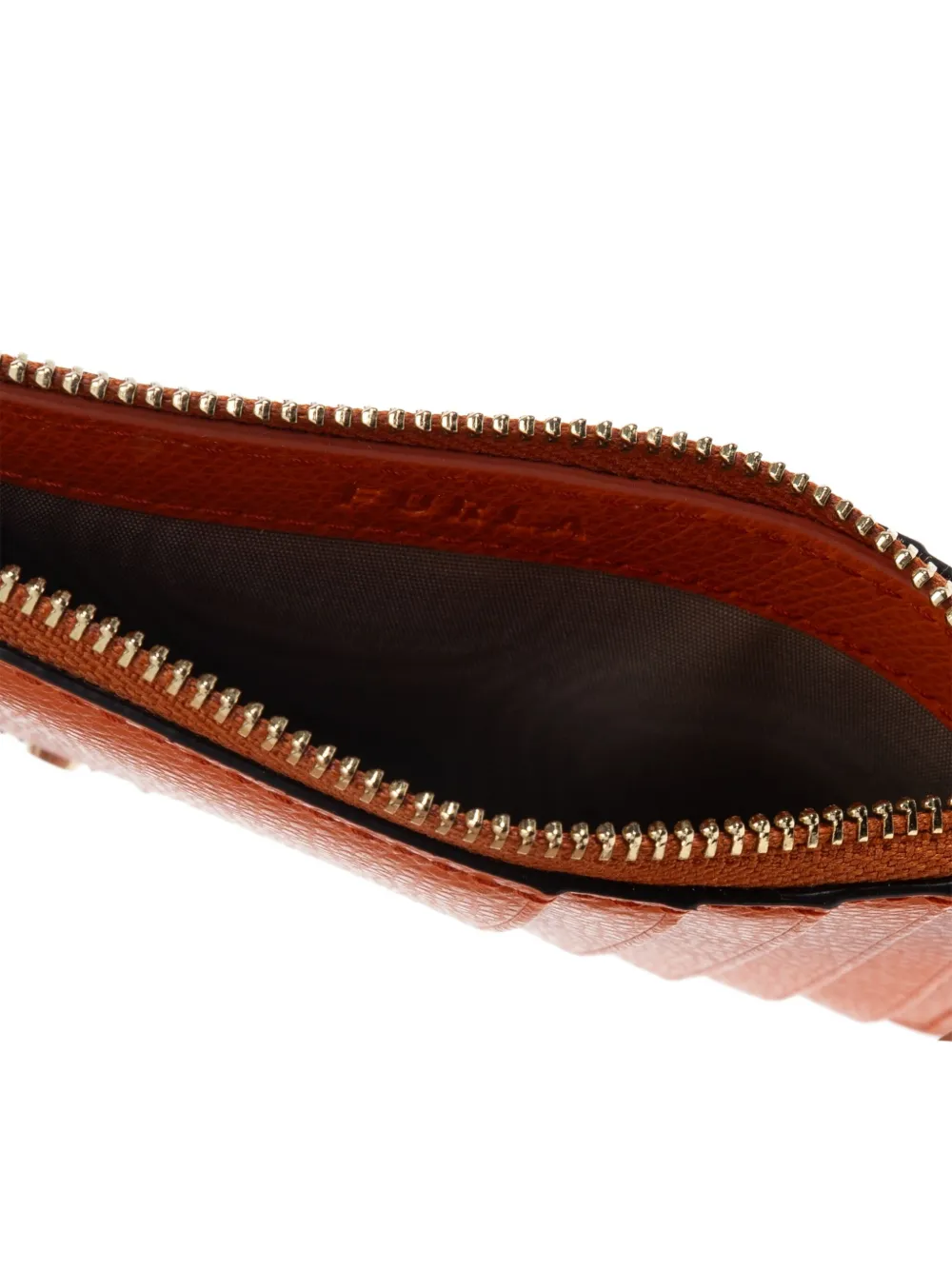 Furla Camelia pasjeshouder met rits Oranje
