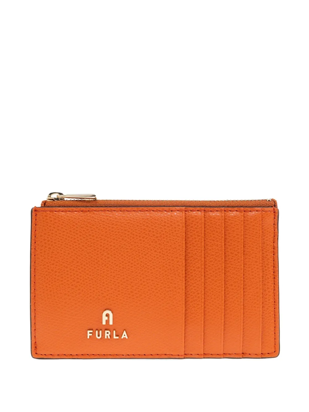 Furla Camelia pasjeshouder met rits Oranje