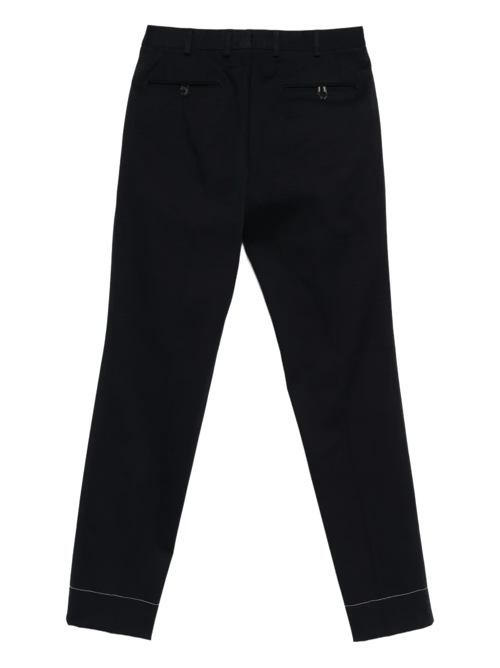 Brioni Broek met contrasterende stiksels Blauw