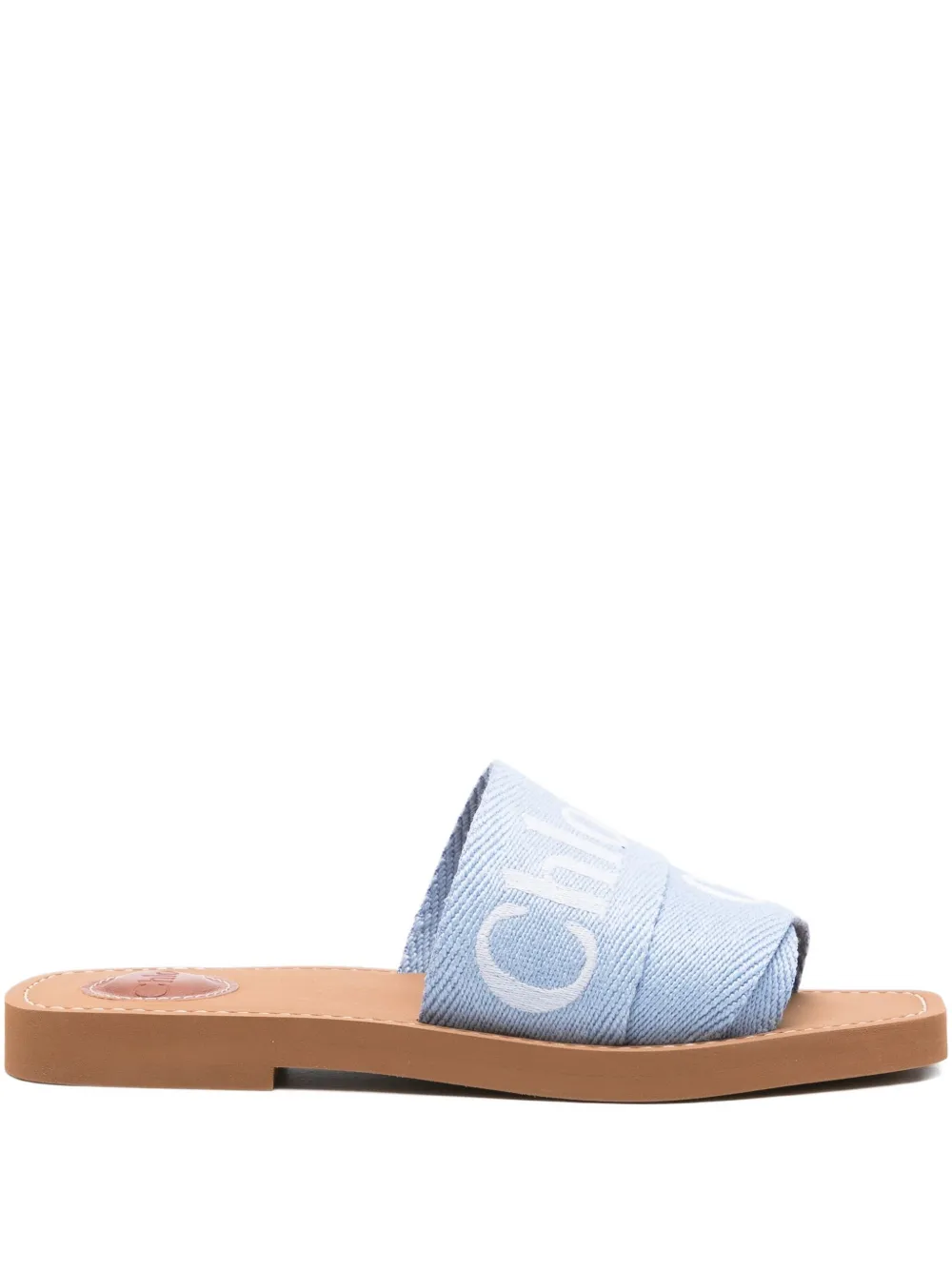 Chloé Logo-detail Flat Slides