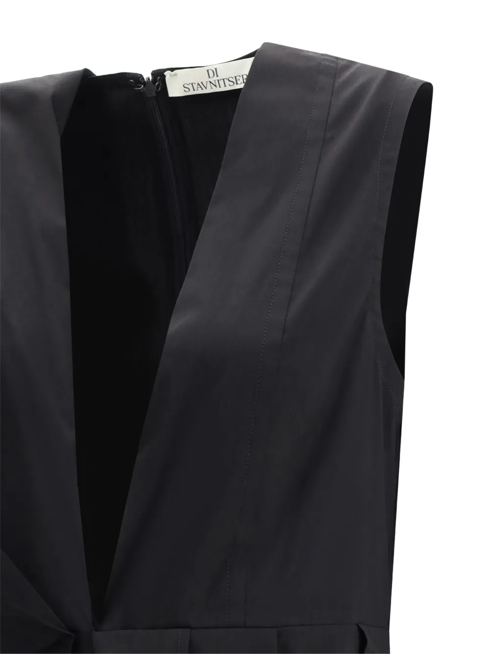  Di Stavnitser Riva V-neck Jumpsuit - Black 
