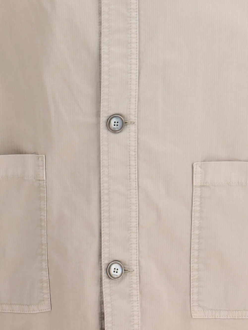 Cruna St. Honore Patch-pocket Button-front Jacket In Orange