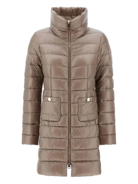 Herno high-collar quilted jacket