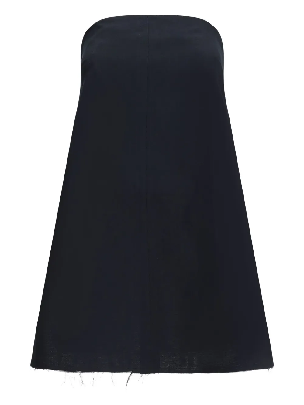 Di Stavnitser Chiarra strapless frayed-hem top | Black | Image 1