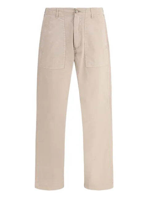 Cruna Cork patch-pocket cotton trousers