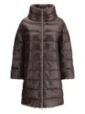 Herno quilted high-collar coat - Brown
