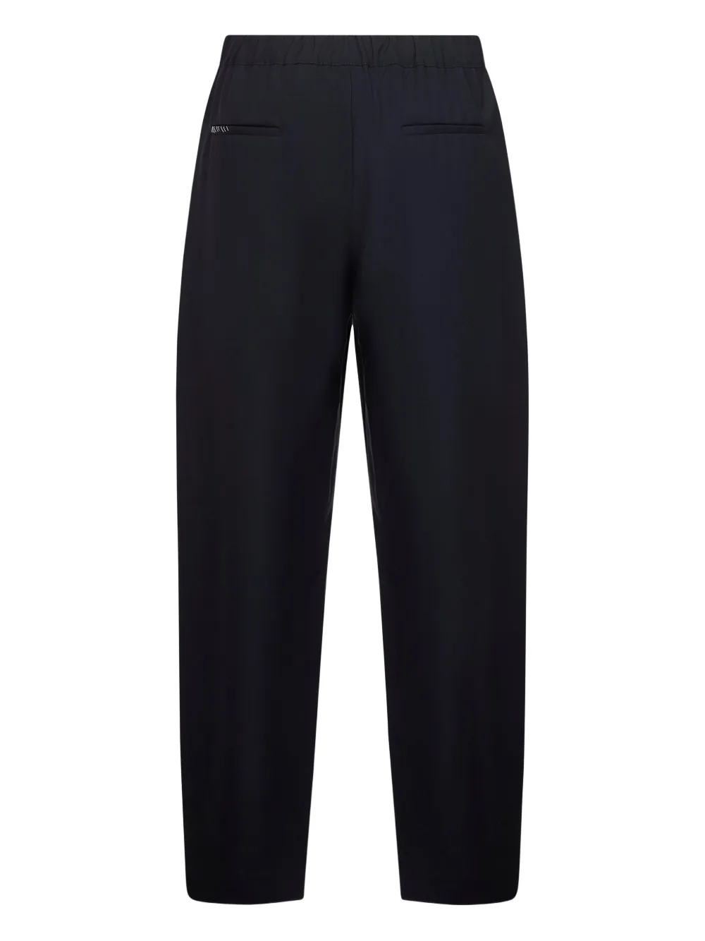 Marni embroidered pocket trousers Blauw